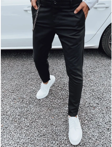 Pánské černé kalhoty model 21977203 - Dstreet