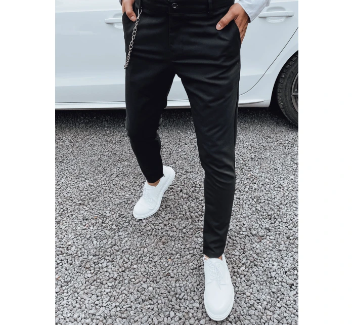 Pánské černé kalhoty model 21977203 - Dstreet