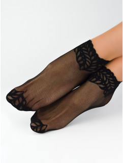 Dámske čipkované ponožky Noviti SN035
