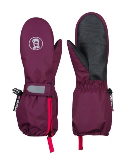 Trollkids Detské zimné rukavice Troll Mitten XT vodotesné ružové (928-422)