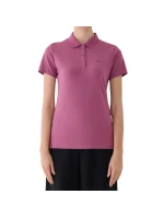 Dámske polo tričko 4F F554 bordové 4FWAW25TPTSF554 60S