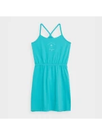 Dievčenské šaty pre mladých 4FJSS23TDREF026 46S - 4F