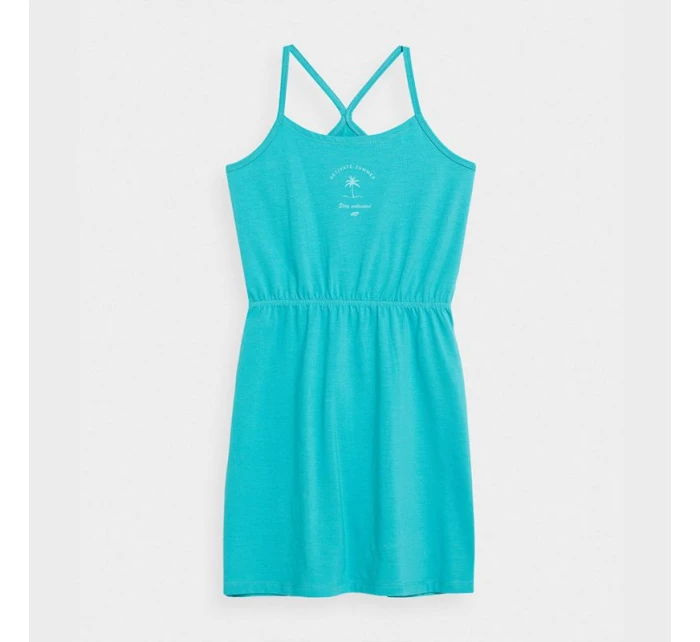 Dievčenské šaty pre mladých 4FJSS23TDREF026 46S - 4F