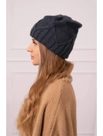Dámská čepice Liliana model 18752209 graphite - K-Fashion