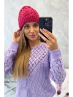 Dámska čiapka Kalina K362 fuchsiová Dámska čiapka Kalina K362 fuchsiová