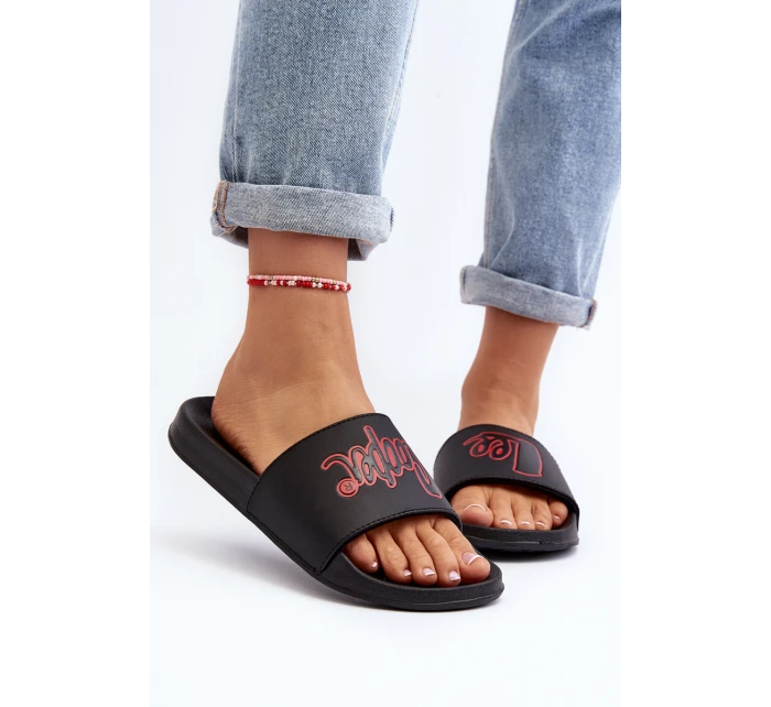 Dámské žabky model 21647549 Černé - Lee Cooper