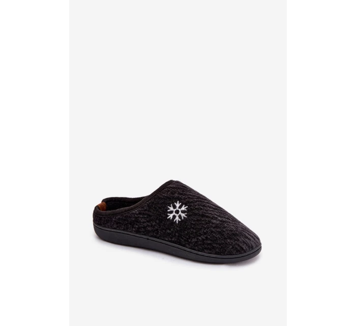 Pánské černé pantofle model 21821694 - Boto