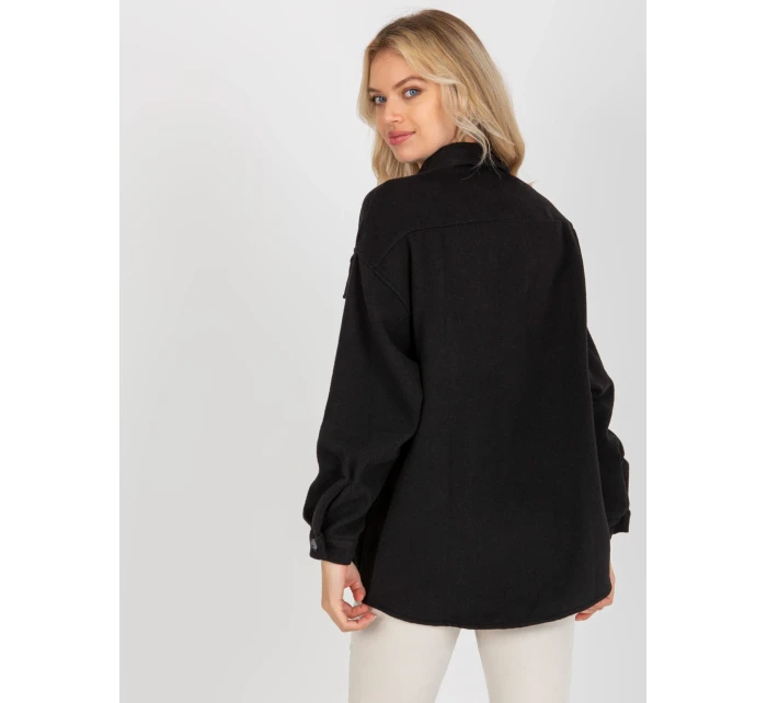 Košeľa DN KS 4005.99P čierna