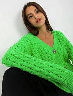 Dámsky sveter LC SW 8036 fluo zelený