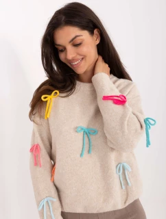 Sweter PM SW model 21300779 jasny beżowy - FPrice