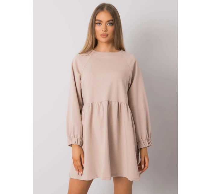 Šaty RV SK 7247.15P béžová Šaty RV SK 7247.15P béžová