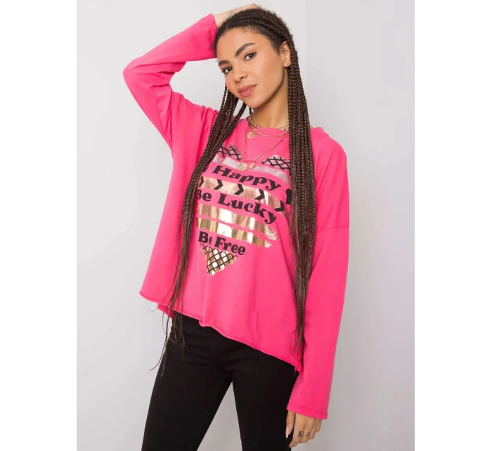 Dámská bavlněná halenka s potiskem model 16307015 - FPrice