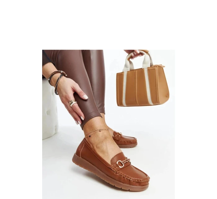 Mokasíny 2998 model 207455 hnedé - Solea