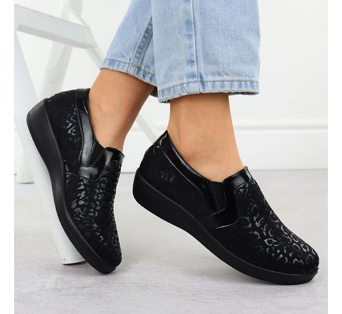 Dámské pohodlné nazouvací boty  v provedení model 22051511 - Unisoft