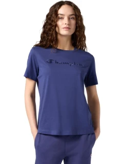 Champion dámske tričko SS Tee blue 118382 BS200