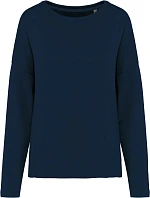 Kariban K 471 Dámska mikina oversize 20.K471 tmavomodrá