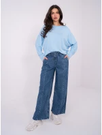 Spodnie model 21818992 ciemny niebieski - FPrice