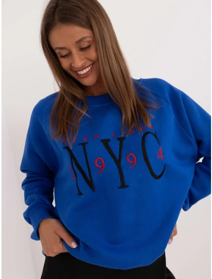 Mikina EM BL 857.88 kobaltovo modrá Mikina EM BL 857.88 kobaltovo modrá