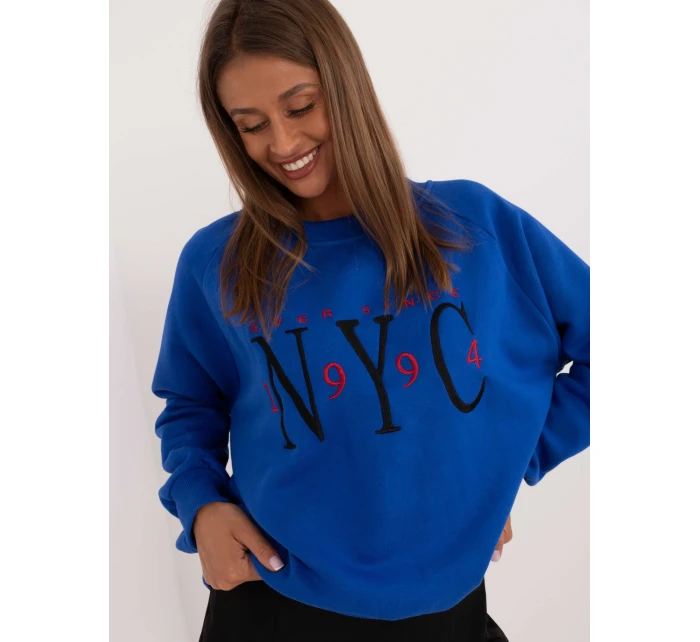 Mikina EM BL 857.88 kobaltovo modrá Mikina EM BL 857.88 kobaltovo modrá