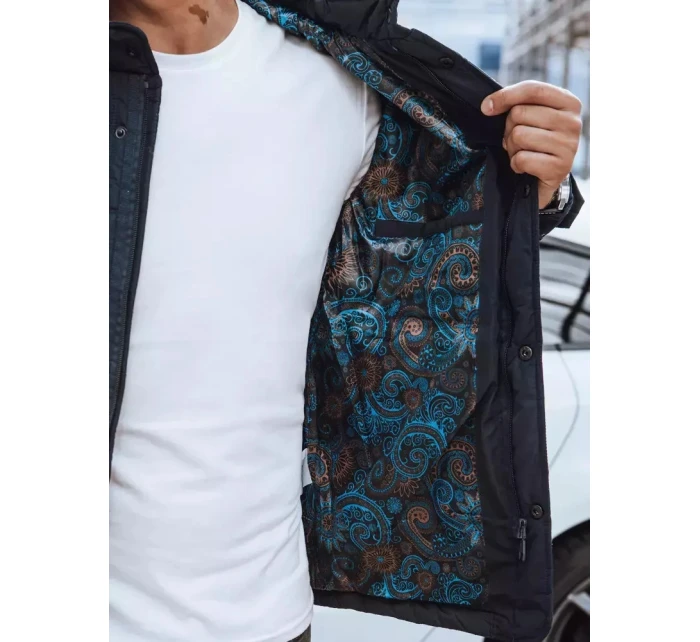 Pánská prošívaná bunda tmavě modrá Dstreet model 21965244 - FashionStreet