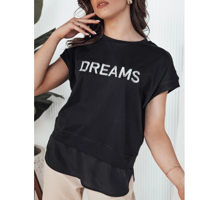 Dámské tričko černé Dstreet model 21976318 - FashionStreet
