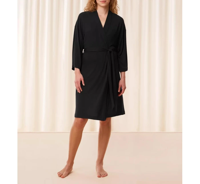 Dámsky župan Aura Spotlight - BLACK - black 0004 - TRIUMPH