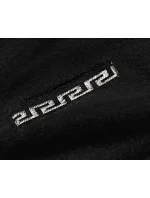 Černý přehoz přes oblečení alpaka s kapucí model 18026129 - S'WEST