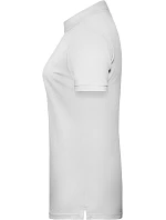 Dámské piqué polo z bio bavlny 02. white model 22534193 - Daiber Dámské piqué polo z bio bavlny 02. white model 22534193 - Daiber