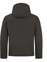 Padded Hooded Softshell Men Pánská zateplená softshellová bunda s kapucí model 22454907 dark grey - Clique Padded Hooded Softshell Men Pánská zateplená softshellová bunda s kapucí model 22454907 dark grey - Clique