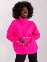 Jumper BA SW 015.01P fluo ružová