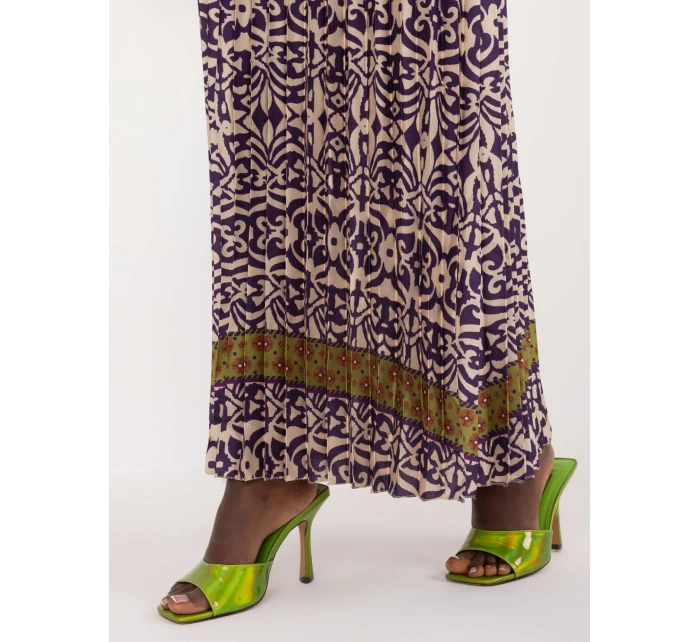 Sukienka DHJ SK model 20105390 ciemny fioletowy - FPrice