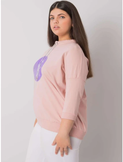 Halenka RV BZ model 17399369 světle růžová - FPrice