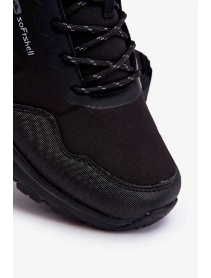 Pánská softshellová sportovní obuv černá model 20770283 - Kesi
