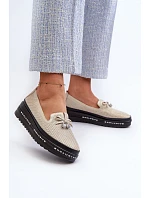 Dámské boty model 22092284 zlaté - S.Barski