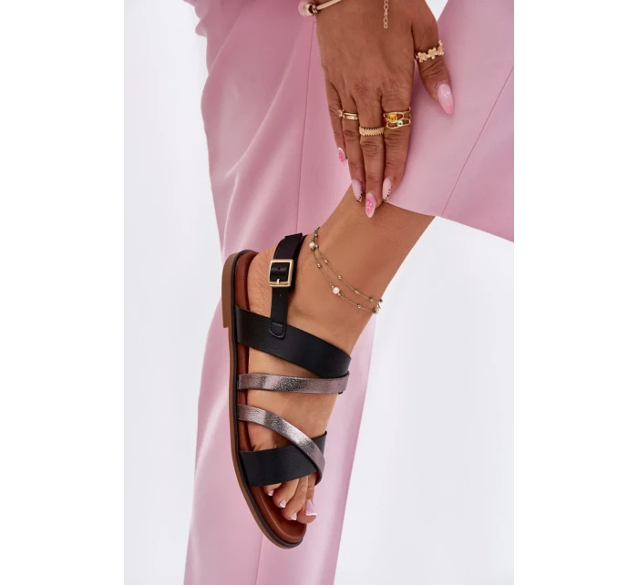 Sandále model 214109 Krok vo veľkom štýle
