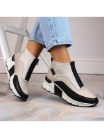 Rieker W béžová obuv model 21369727 - Big Star