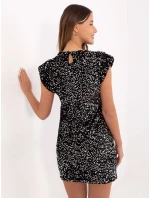 Šaty IT SK 20037.82 čierna a strieborná