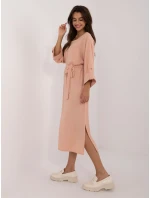 Šaty LK SK 509694.61 broskyňová