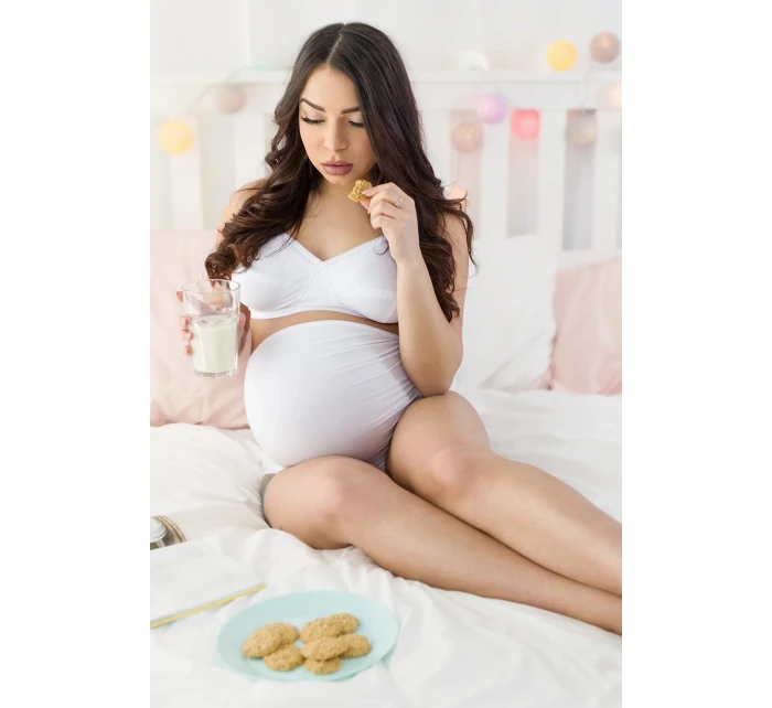 Dámská kojící podprsenka Mama Basic model 18801805 Bílá - Mitex Dámská kojící podprsenka Mama Basic model 18801805 Bílá - Mitex