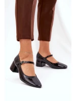 Dámské lodičky na podpatku Černá  Paris model 21156722 - Inello