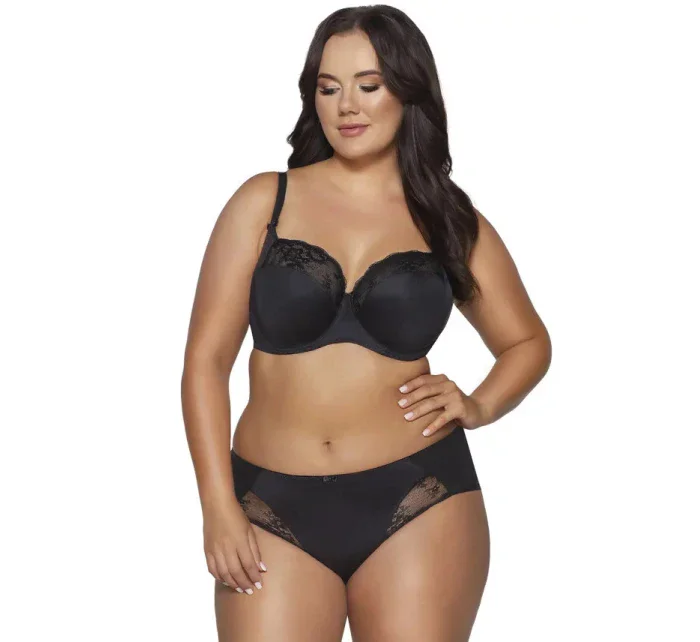 Dámska podprsenka 2111 Azalea Maxi Black - Ava