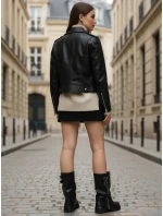 Dámské kozačky s širokým svrškem černé Dstreet model 21995699 - FashionStreet Dámské kozačky s širokým svrškem černé Dstreet model 21995699 - FashionStreet