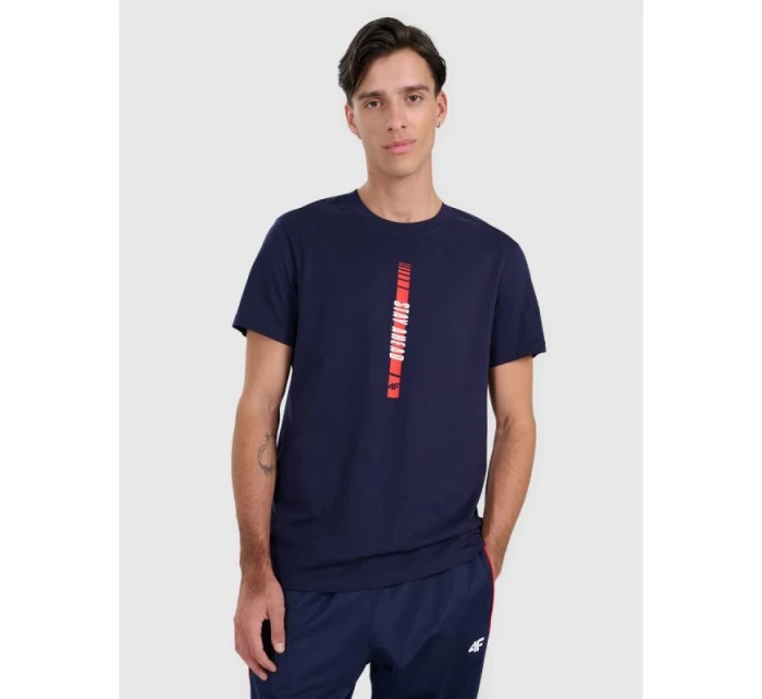 Pánske tričko s potlačou 4F 4FRAW25TTSHM3225-31S Pánske tričko s potlačou 4F 4FRAW25TTSHM3225-31S