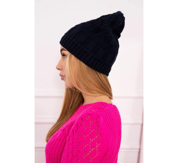 Fleecová čiapka Marta K231 navy blue Fleecová čiapka Marta K231 navy blue