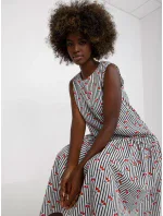 Šaty LK SK 506986 1.89 biela a čierna Šaty LK SK 506986 1.89 biela a čierna