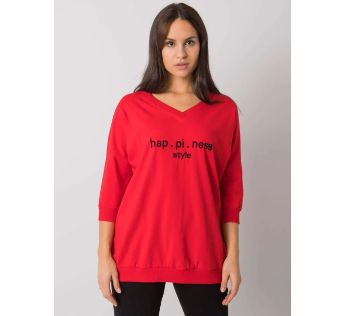 Mikina RV BL 7328.19 červená