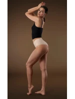 Dámské kalhotky Brasil Maxi Béžová - Julimex