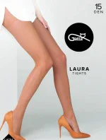 Dámske pančuchové nohavice LAURA 15 - LYCRA roz.5