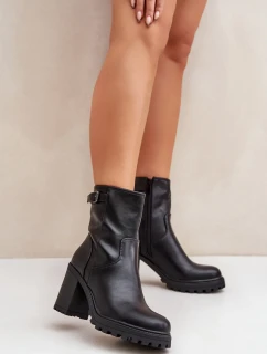 Topánky na podpätku model 204674 Step in style