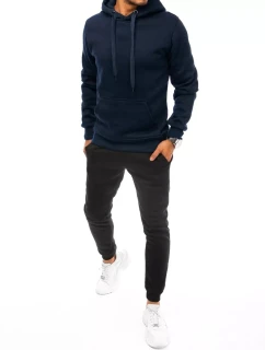 Pánské tmavě modré a černé tepláky Dstreet model 21967108 - FashionStreet